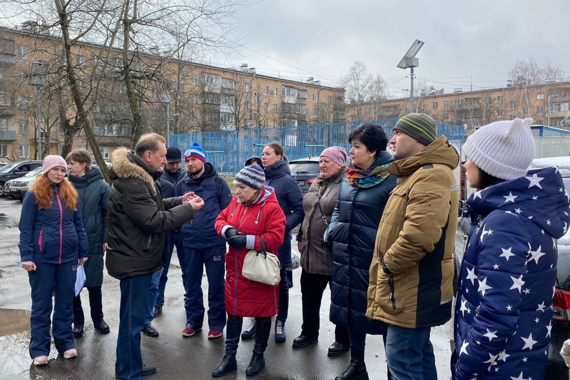 01.04.2023 состоялся обход территории района Восточный
