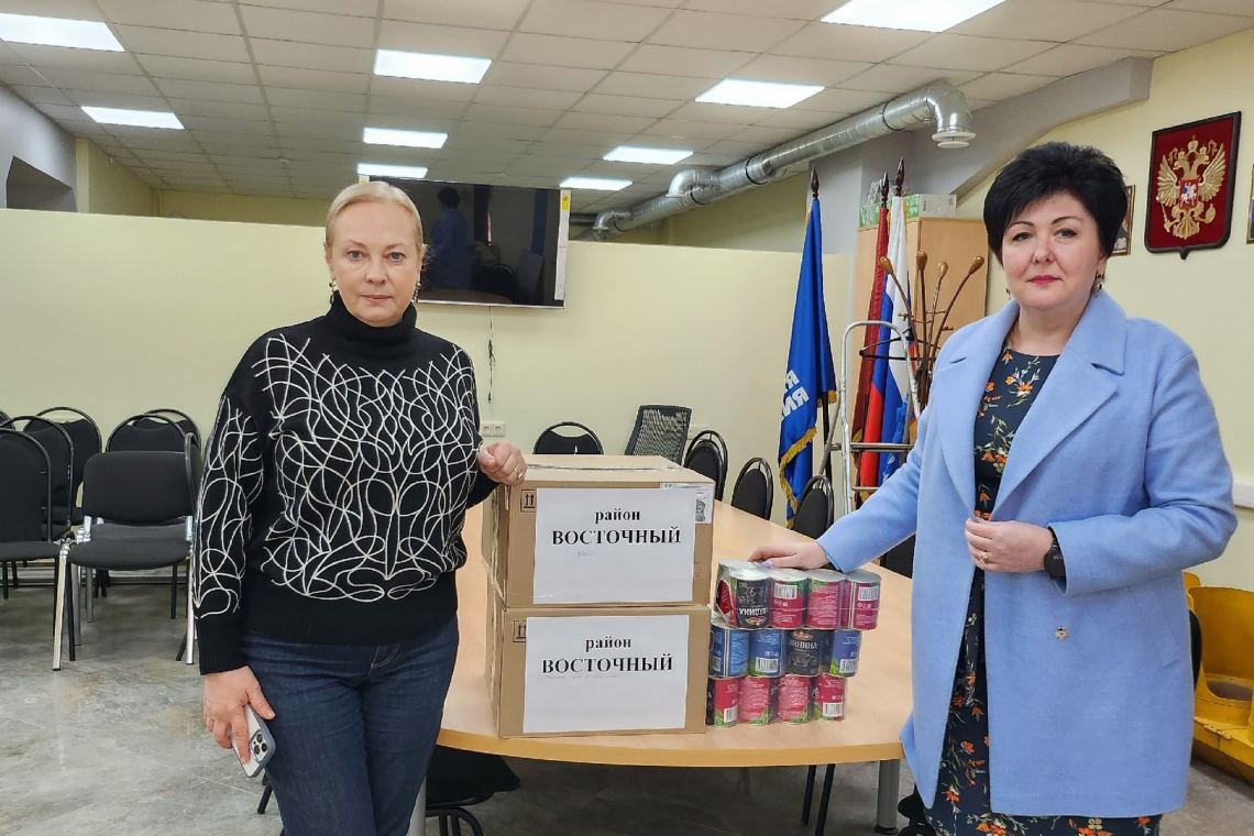 Передали очередную партию гуманитарной помощи от жителей нашего района