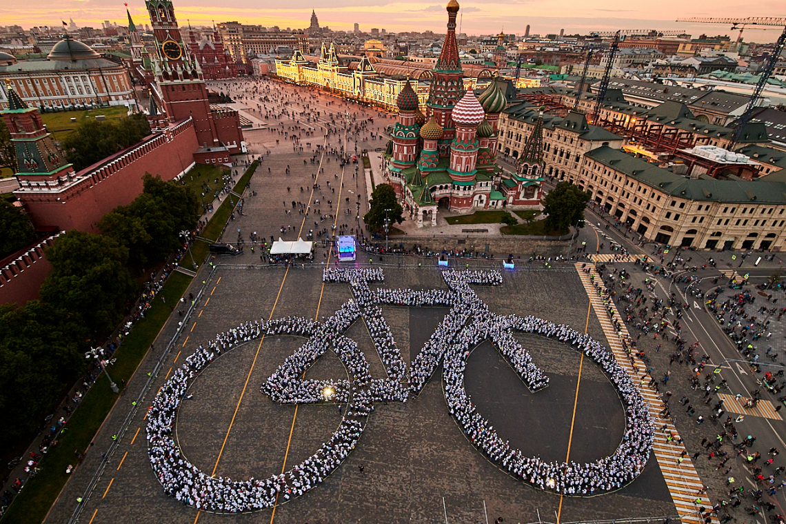 Весенний велофестиваль в Москве