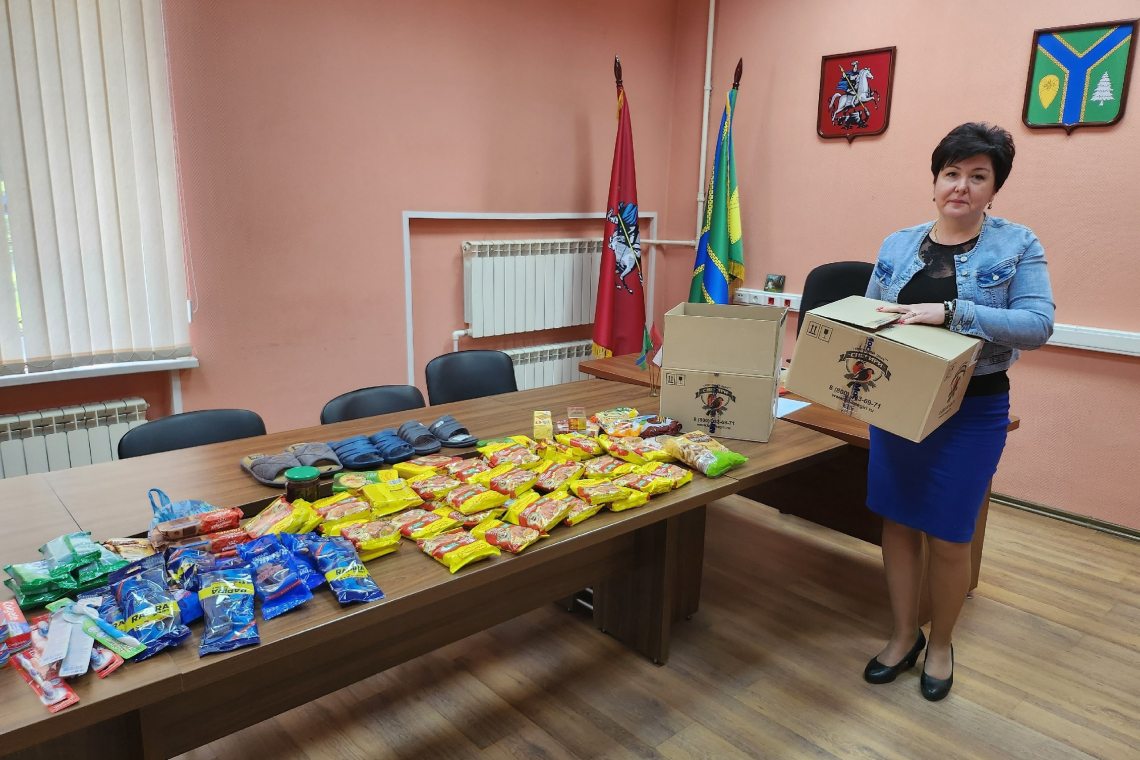 Отправили очередную партию гуманитарной помощи