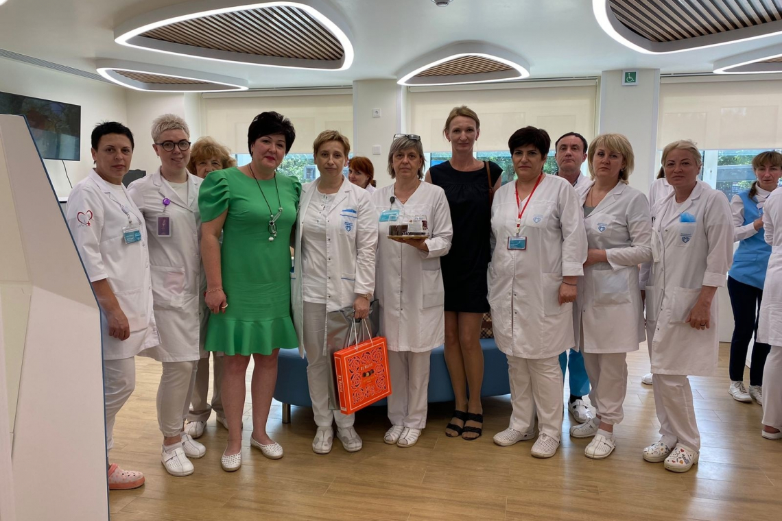 Поздравили с наступающим днем медицинского работника!