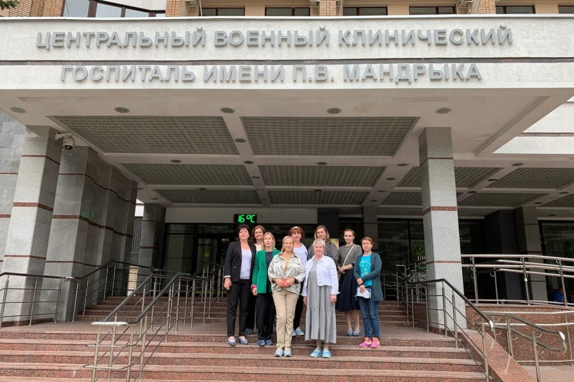 Навестили наших ГЕРОЕВ в госпитале им. П.В. Мандрыка