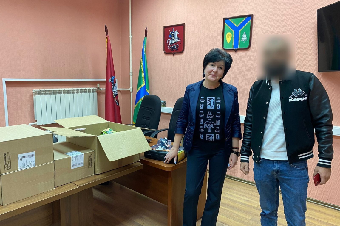 Совместными усилиями собрали от нашего района большую партию гуманитарной помощи