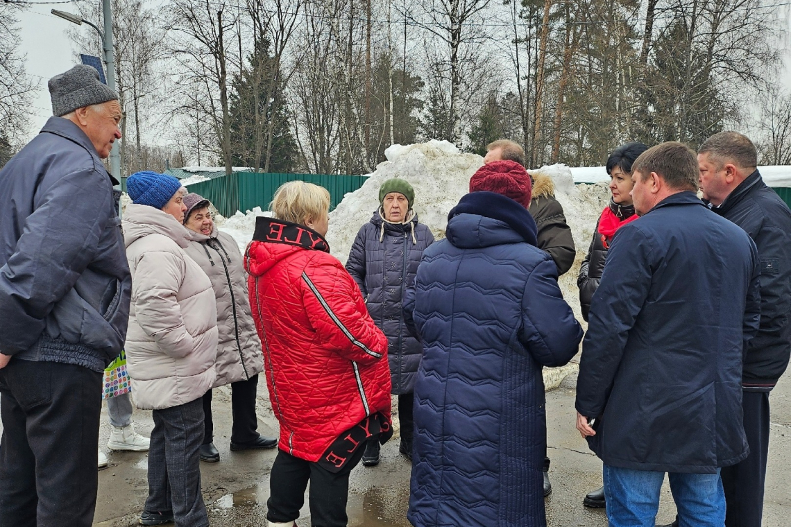 16 марта в Акулово состоялся обход главы управы