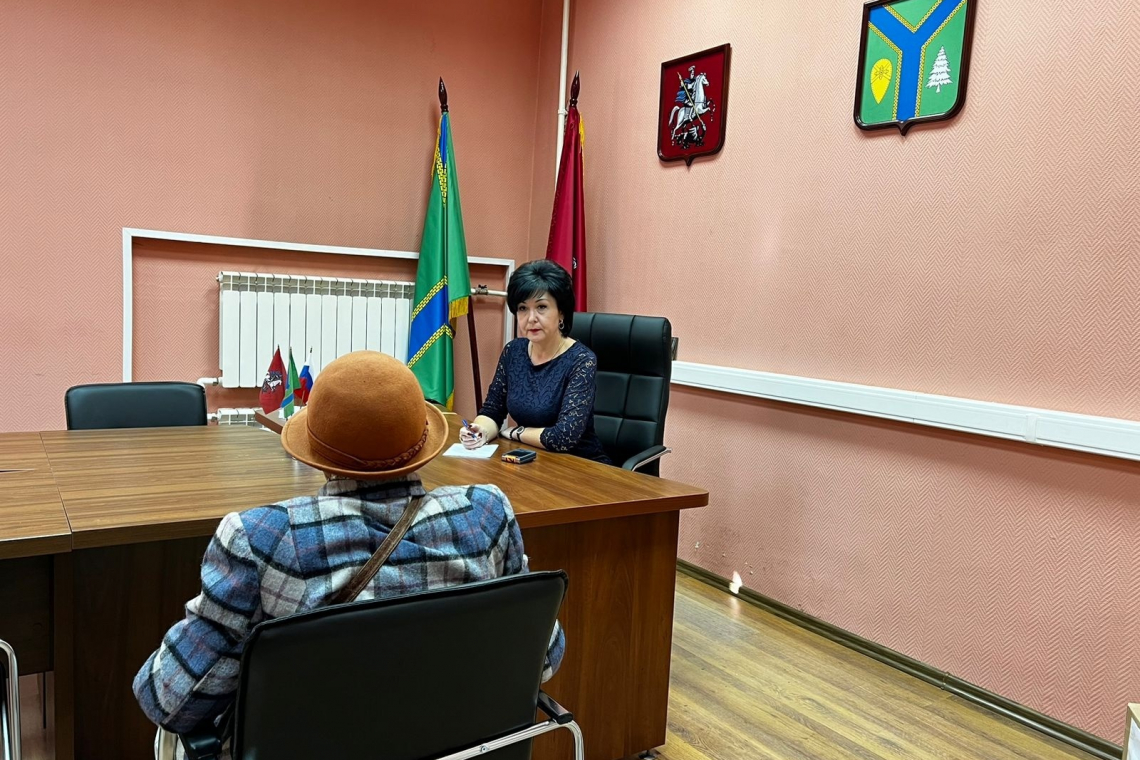  Глава МО Восточный провела прием жителей