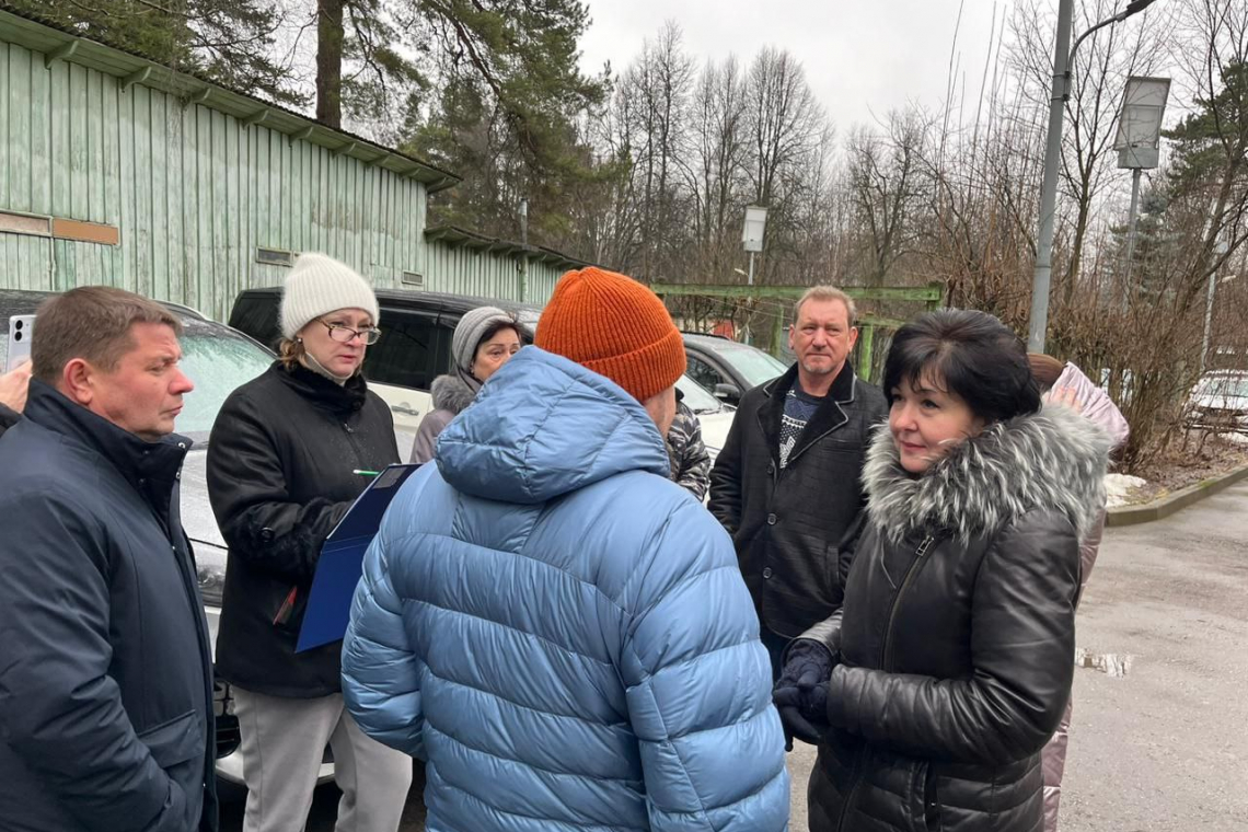 Глава муниципального округа Лебедева Н.Н. приняла участие в обходе главы управы