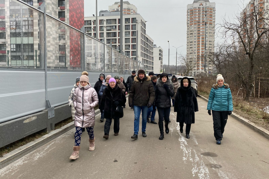 8 февраля муниципальные депутаты приняли участие в обходе главы управы района Восточный