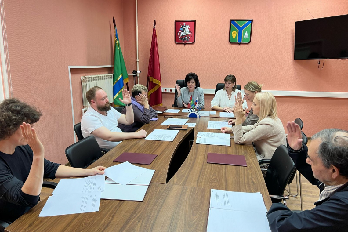 Сегодня состоялось внеочередное заседание Совета депутатов внутригородского муниципального образования – муниципального округа Восточный в городе Москве