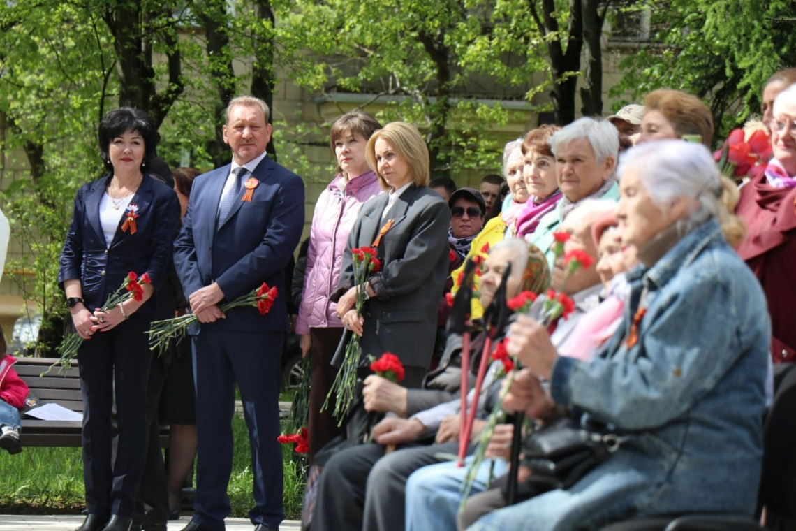 В районе Восточный состоялось торжественное мероприятие в честь 80-летия Победы в Великой Отечественной войне