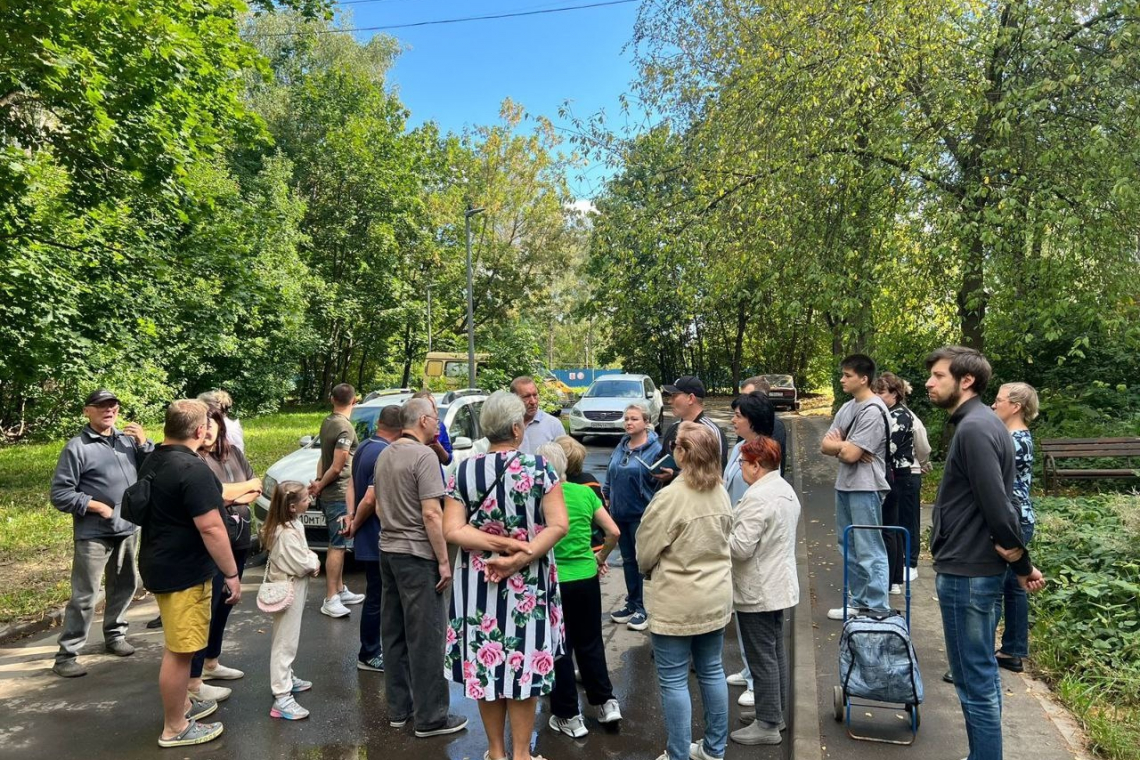 06 сентября состоялся субботний обход территории, организованный главой управы района Восточный