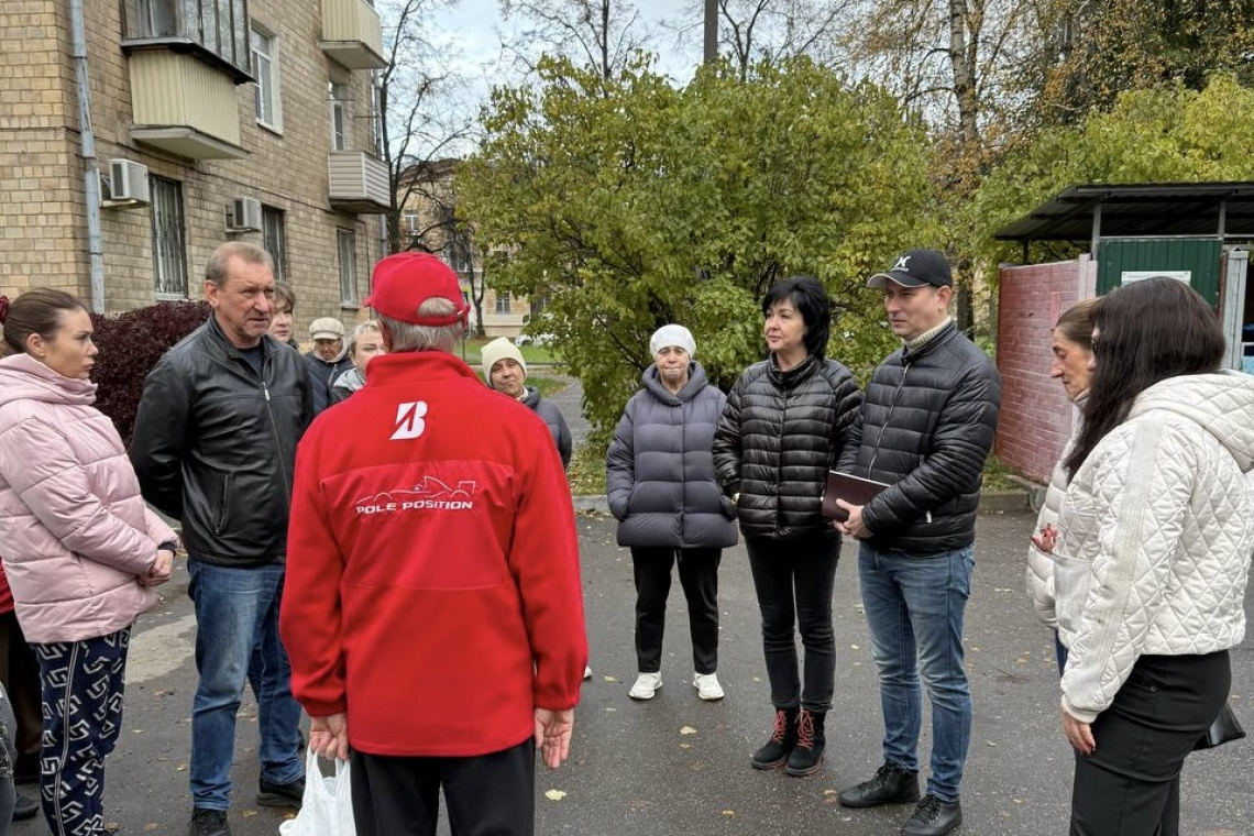 Глава ВМО-МО Восточный в г. Москве Н.Н. Лебедева приняла участие в обходе территории района главой управы А. П. Хрулёвым