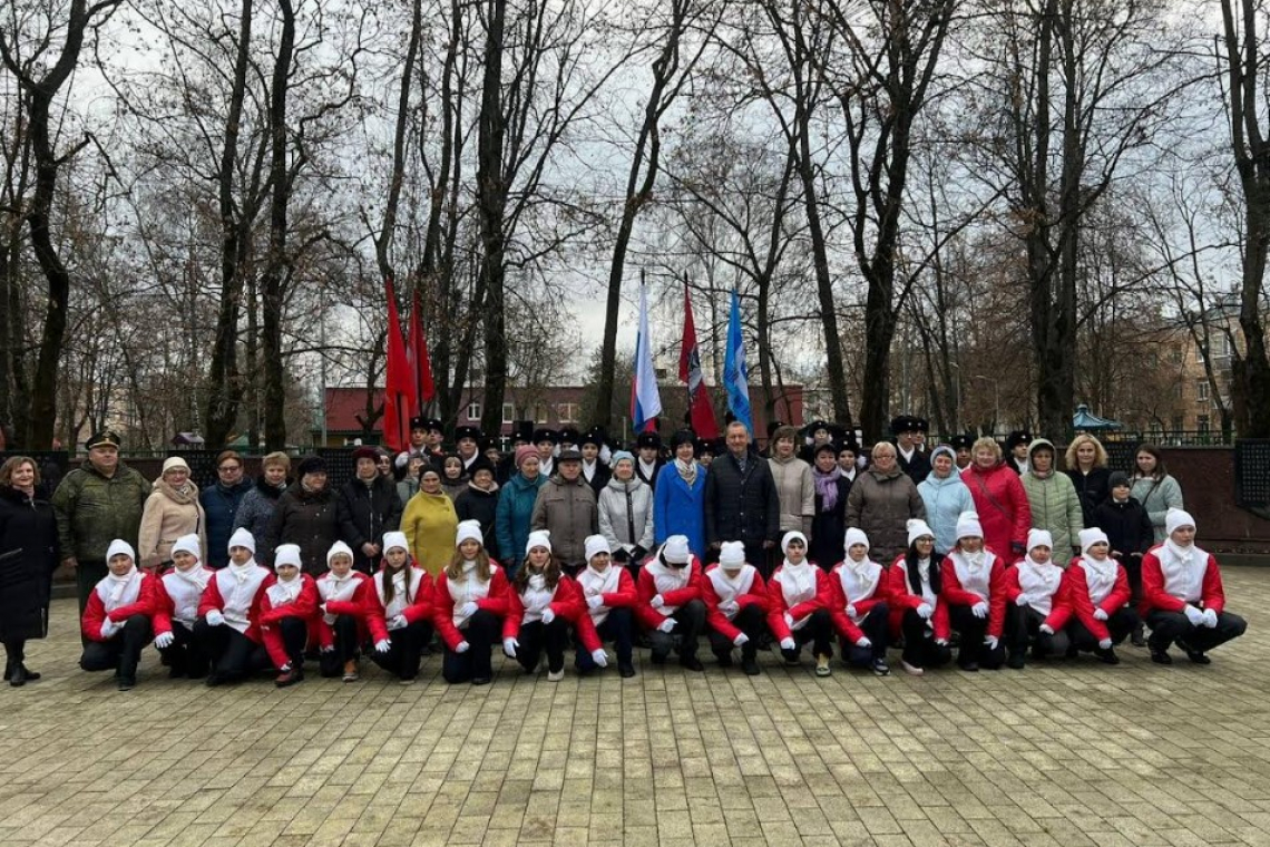Торжественное мероприятие «Связь времён», посвященное 84-й годовщине легендарного парада, состоялось в районе Восточный 
