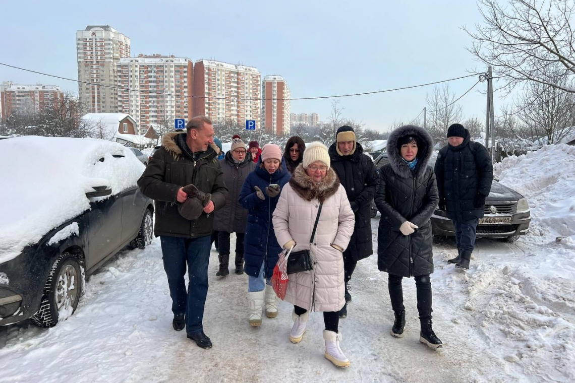 17 января проведен обход территории по адресам: ул. 9 Мая, д.28, к.1, ул. 9 Мая, д.28