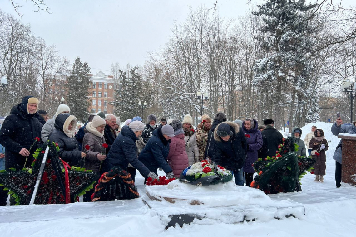 Приняли участие в торжественном мероприятии, посвящённом Дню защитника Отечества
