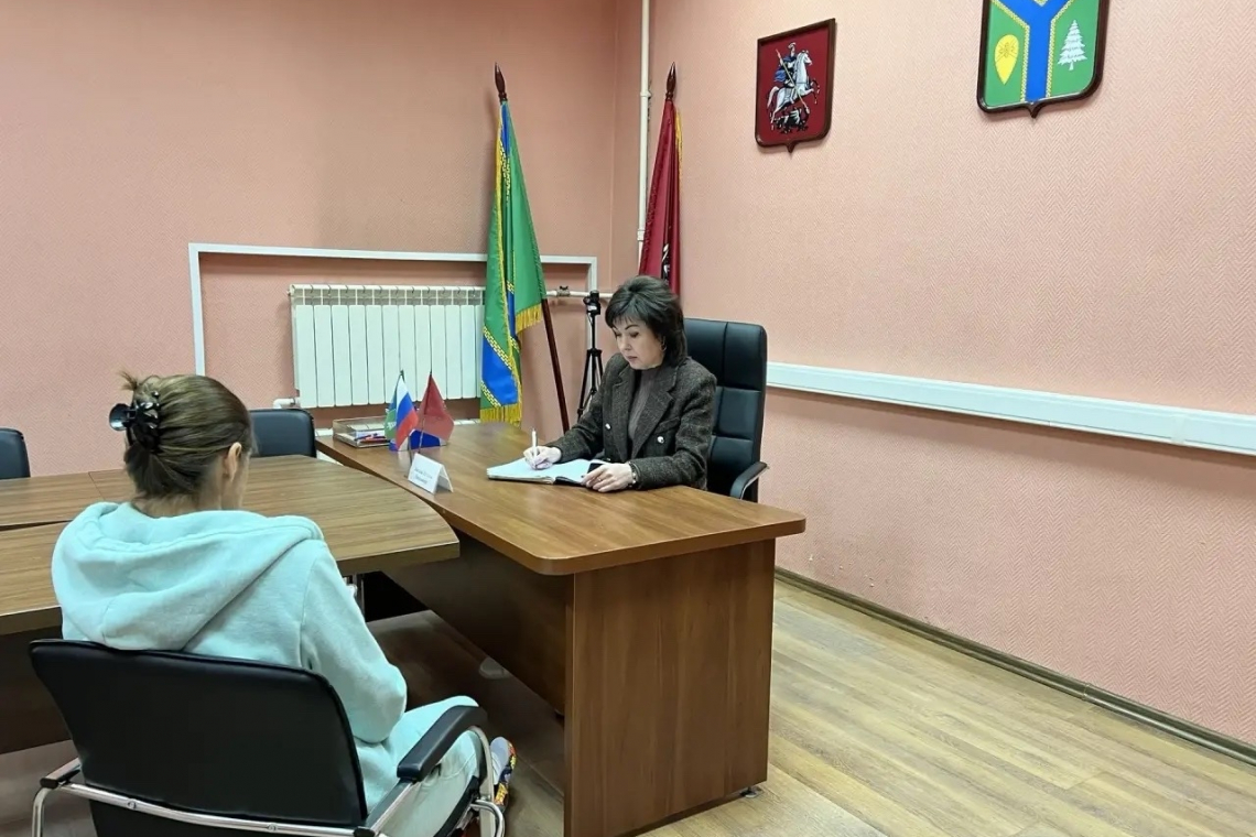 Глава ВМО-МО Восточный в г. Москве Наталья Лебедева провела приём жителей района Восточный