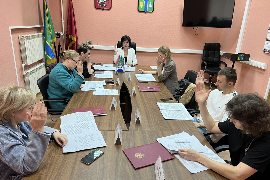  Сегодня состоялось внеочередное заседание Совета депутатов внутригородского муниципального образования – муниципального округа Восточный в городе Москве